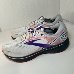 Brooks Ghost 14 Running Shoes Womens Size 9.5 Sneakers Athletic Walking Gym